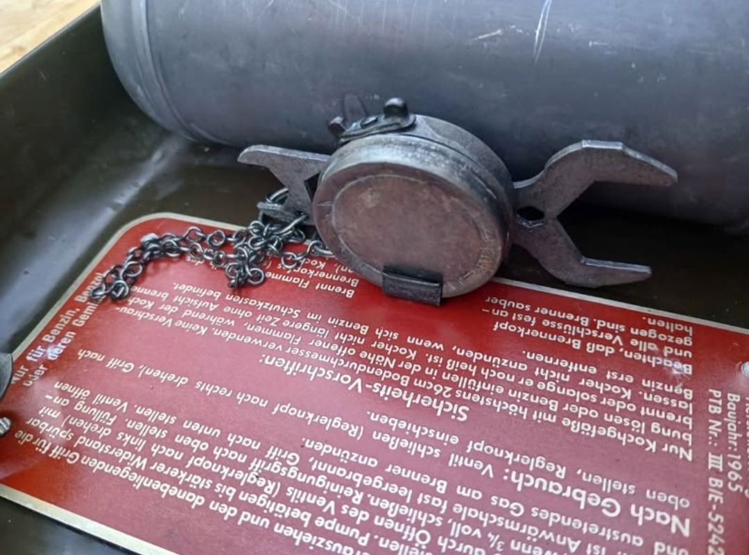 Enders No. 9061 – nemecký vojenský benzínový varič - 3