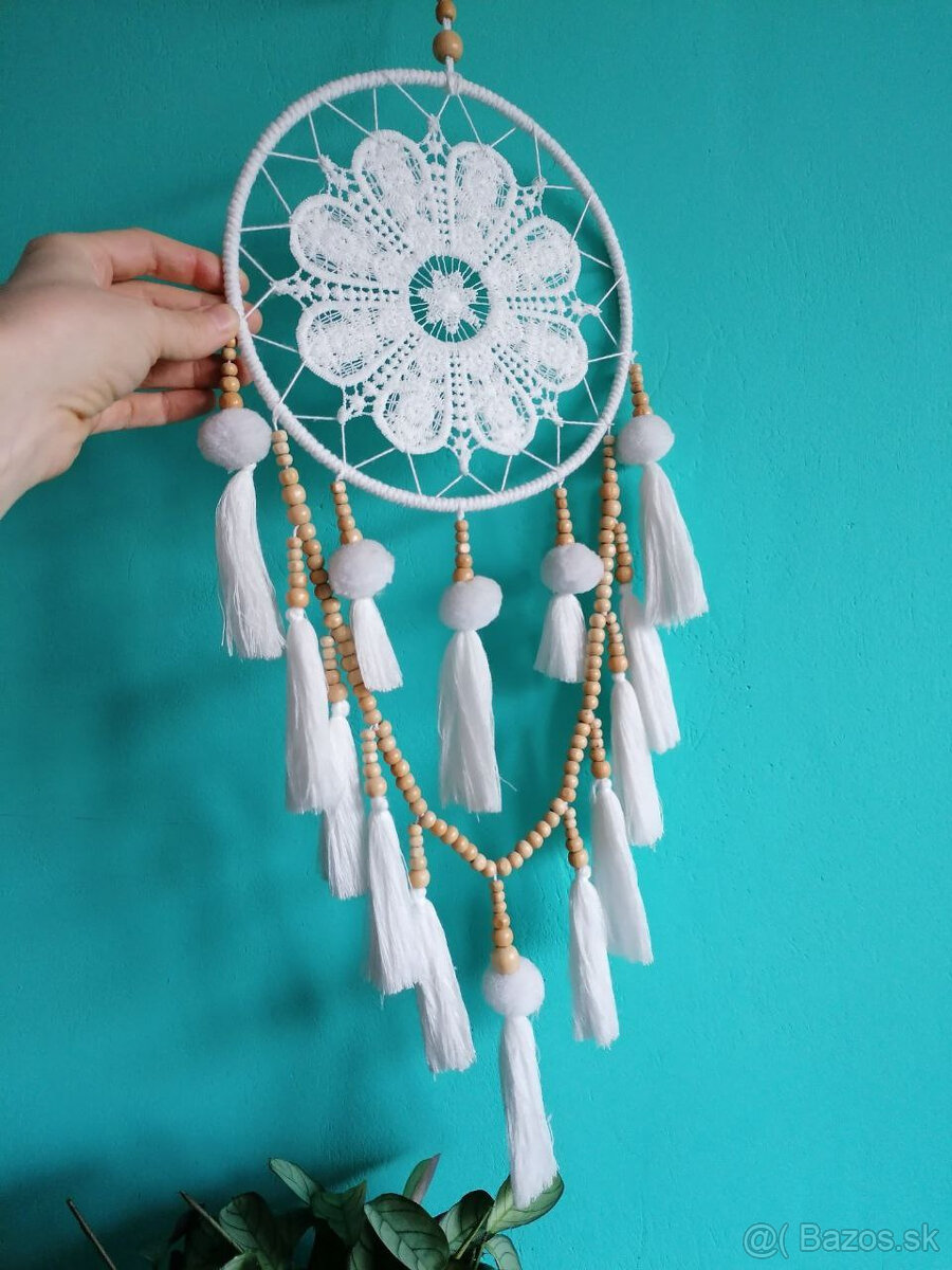 Veľký lapač snow / Dream catcher - 3