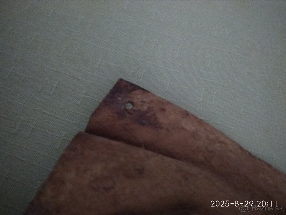 Kožená dekorační maska na zeď - 3