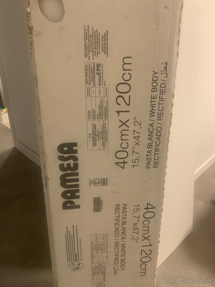 Biele obkladacky Pamesa 40x120 - 3