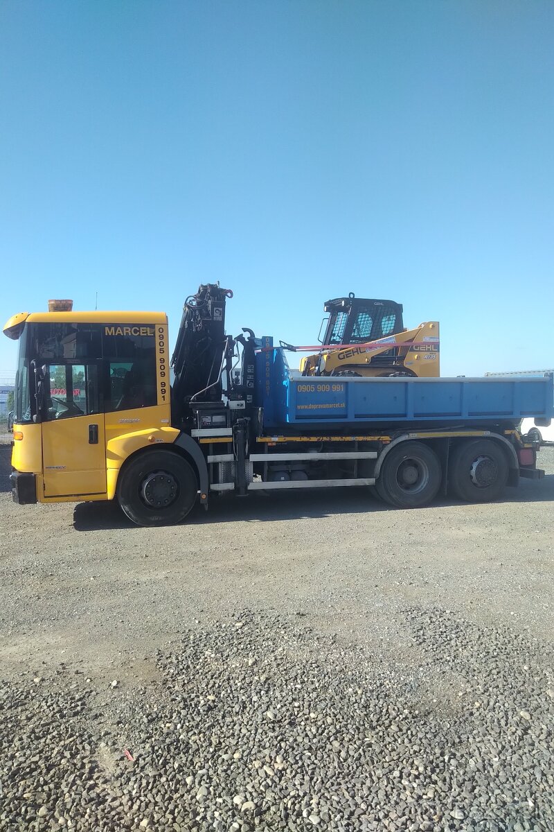 Prevoz strojov a stavebnej techniky - 3