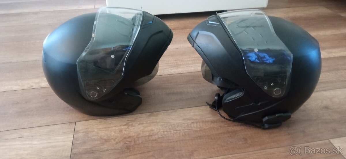 2x prilba s intercom veľkosť L - 3