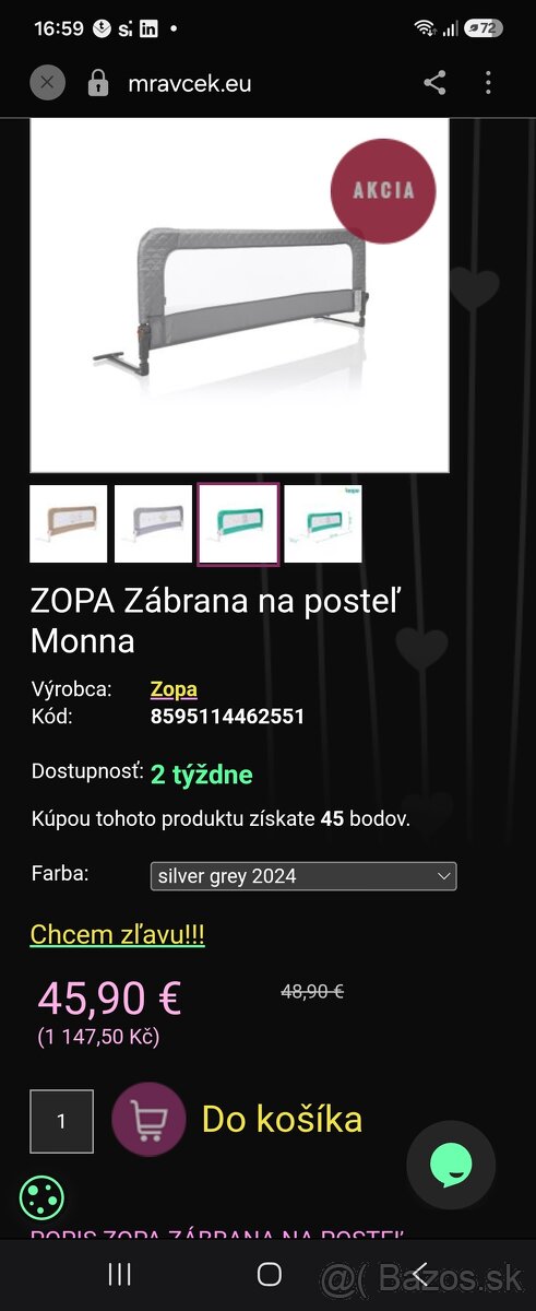 Zábrana na postel - 3