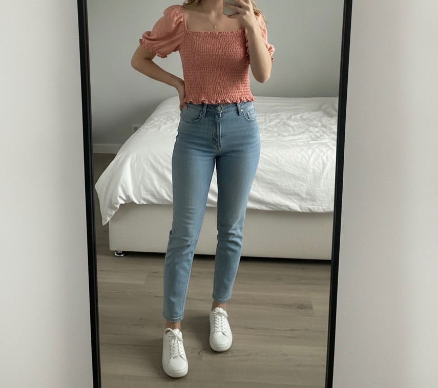 Crop top tričko - 3