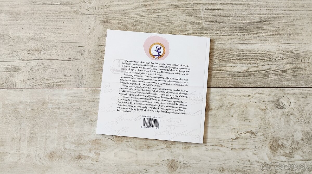 Jeles Dunaszerdahelyi Évfordulók kniha/könyv - 3