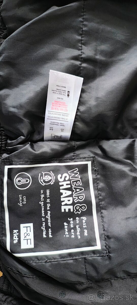 Detská zimná bunda F&F - 3