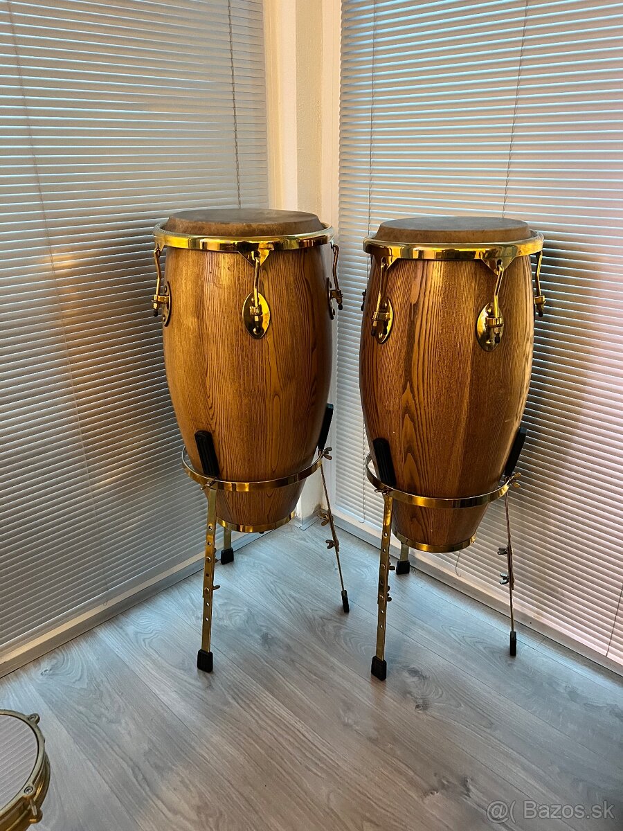 Conga + Tumba profesionálny set + stojany - 3