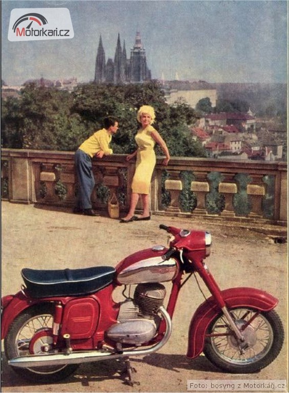 Jawa 250 s TP a Špz - 3