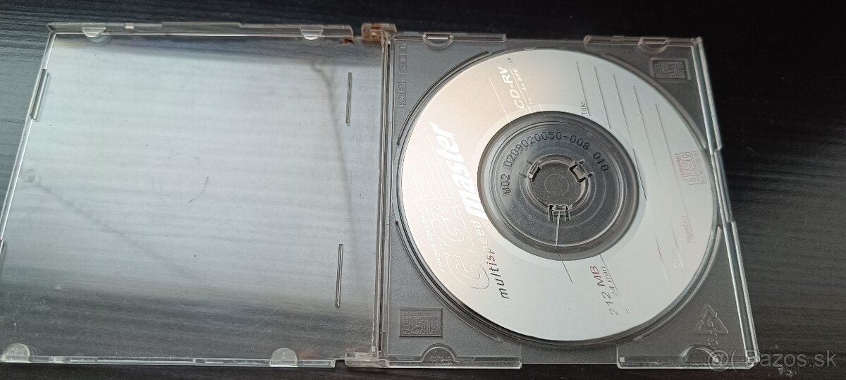 Médiá CD-RW, CD, DVD-RW, DVD-RAM + obaly + DVD Obaly - 3