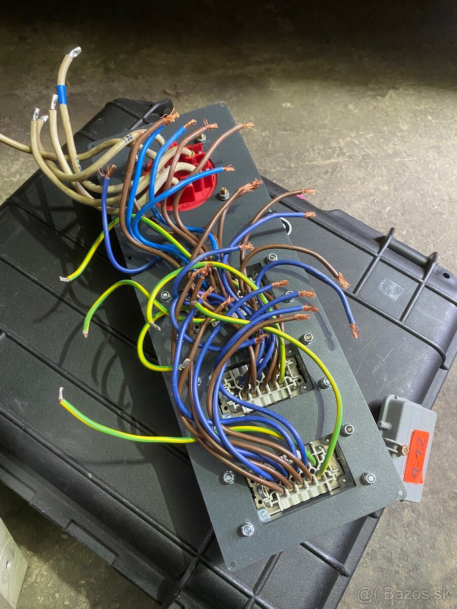 Rahno a Wieland (Harting) multipin panel - 3