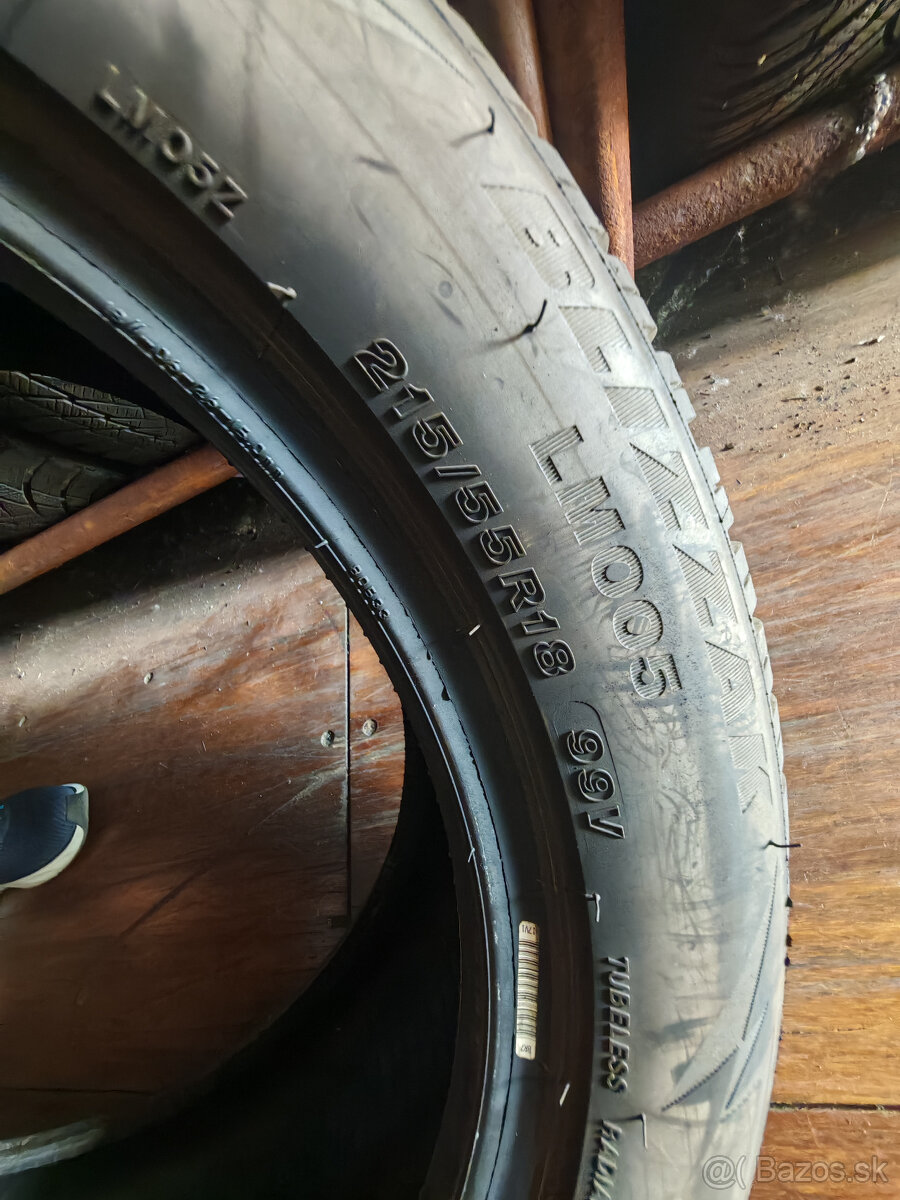 215/55r18 99 zimné AKCIA Bridgestone - 3