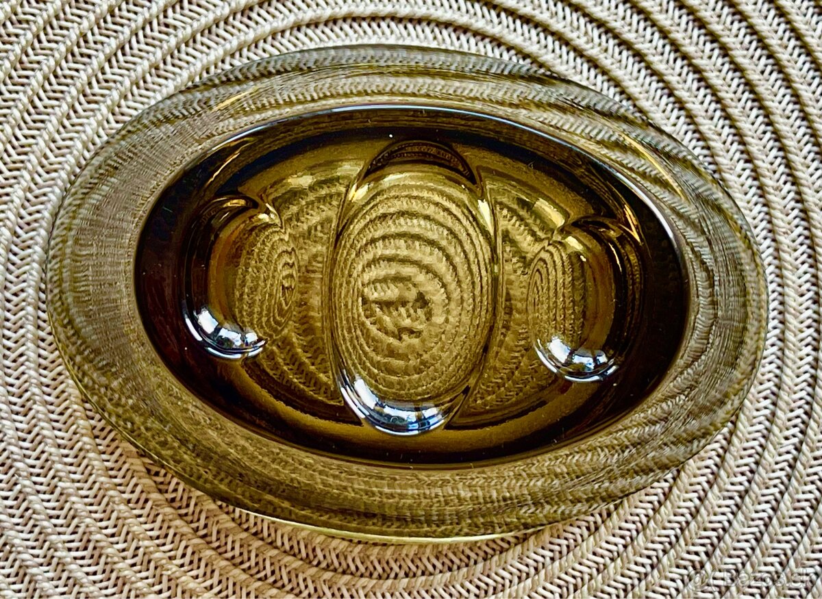 Hutné sklo - Bohemia Glass - Made in Czechoslovakia - 3