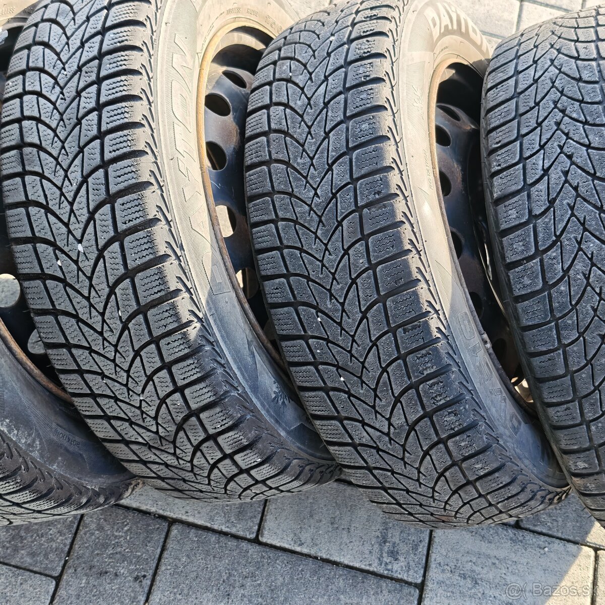 Predám zimné pneumatiky s diskami - 3