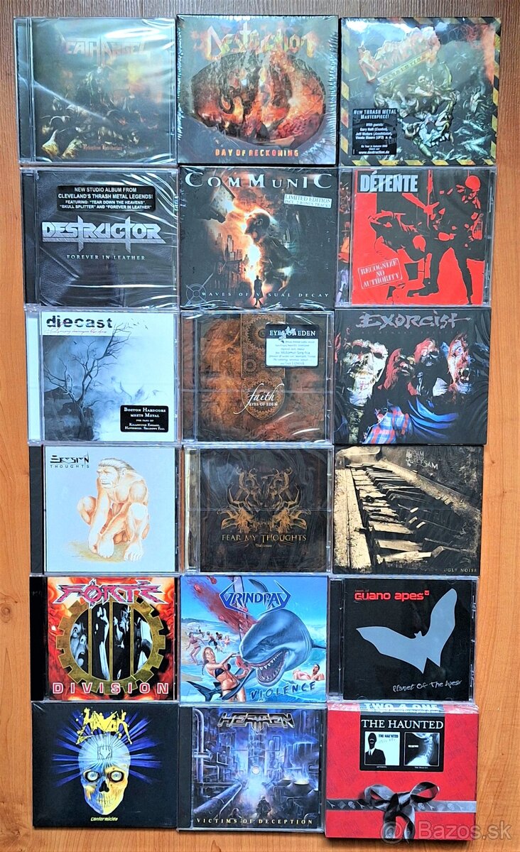 METAL CD NA PREDAJ 1 - 3