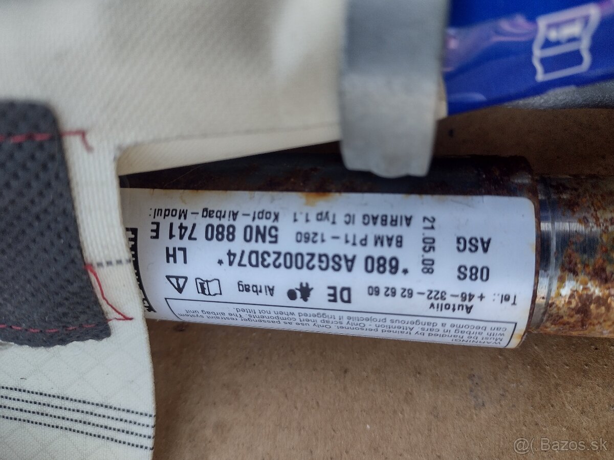 Airbagiy Tiguan 2010 - 3