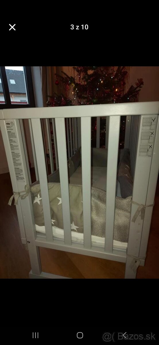 Detska mala postielka roba 3v1 - 3