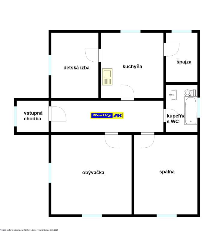 3 izbový byt na predaj - 3