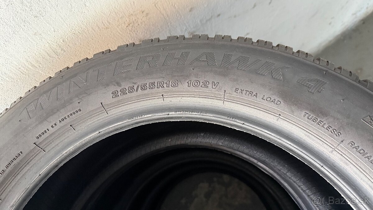225/55 r18 zimné pneumatiky - 3