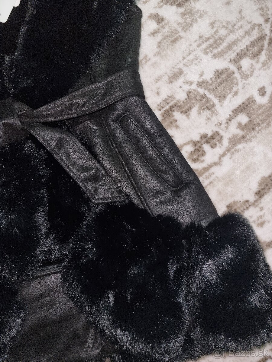 Kožušinová vesta veľ. S - 3