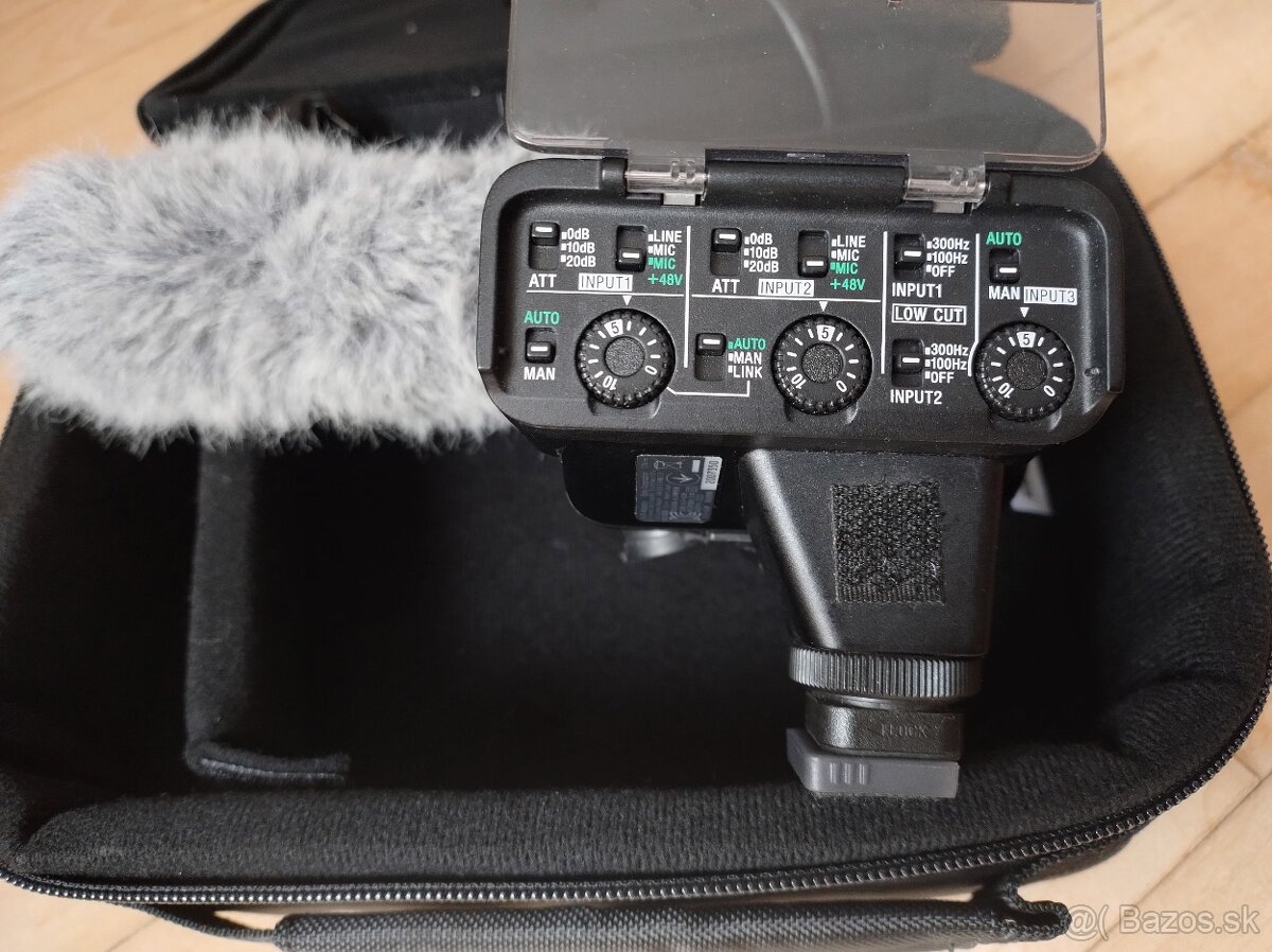 Sony XLR-K3M adaptér s mikrofónom Sony ECM-XM1 - 3