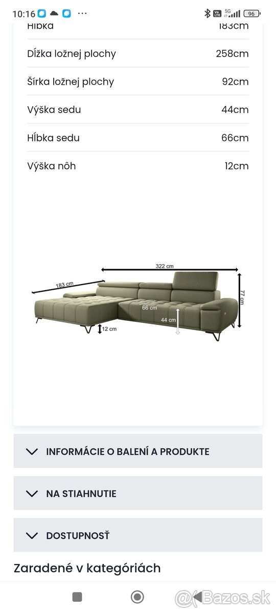 Sedačka Palladio Mini - 3