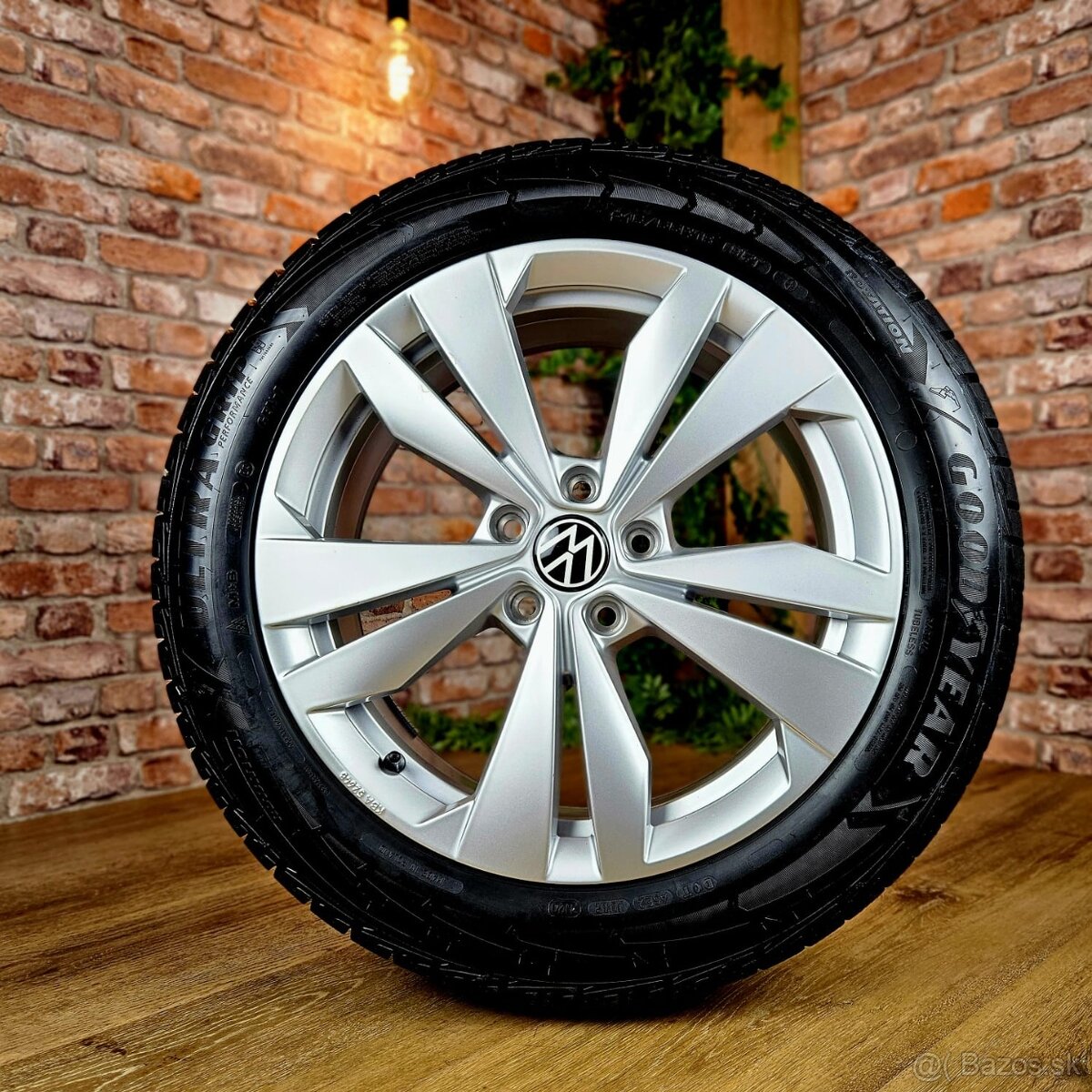 Alu R18 5x112 orig. VW ID.3 + zimné 215/55R18 TOP STAV - 3