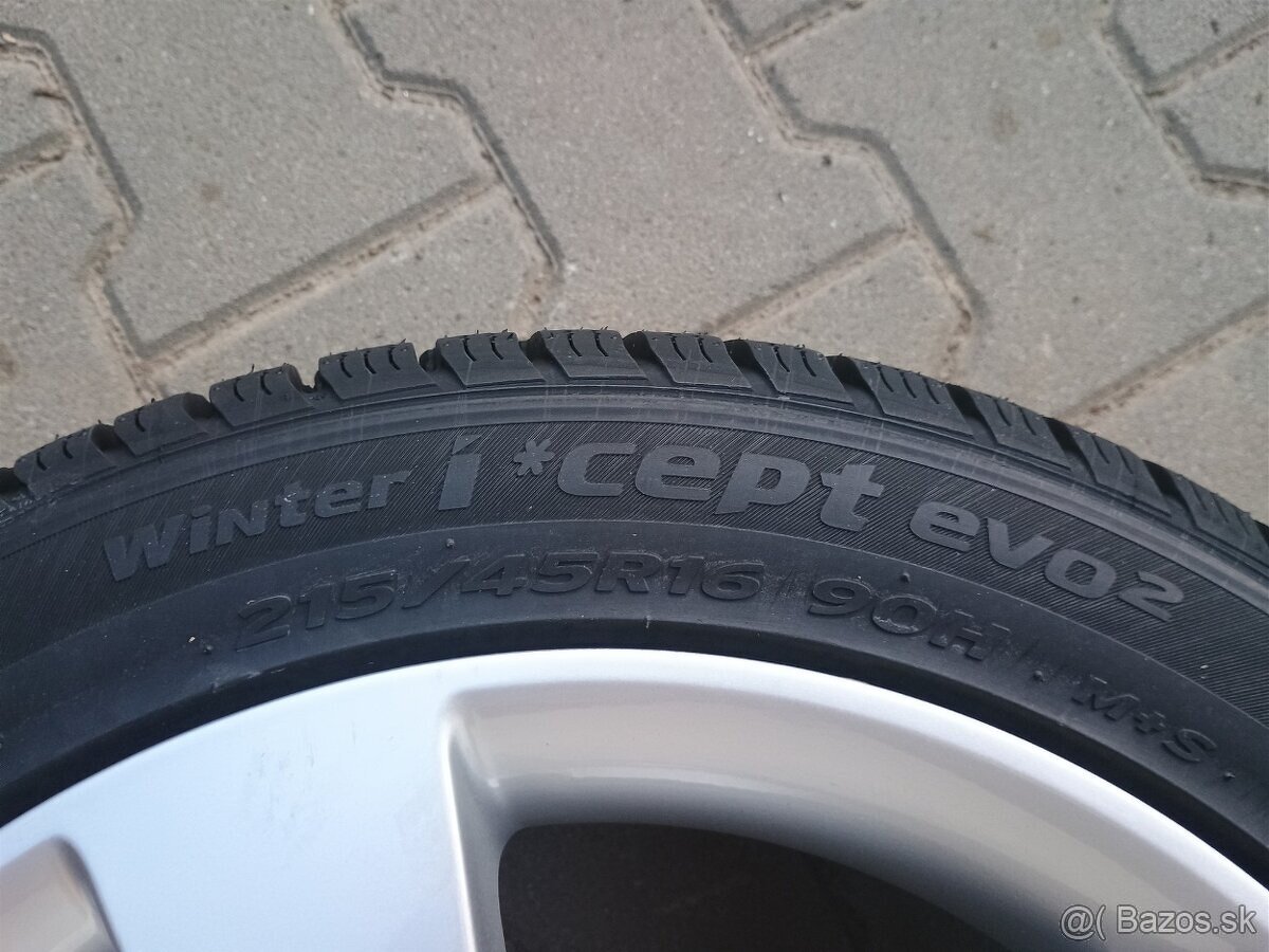 Zimné pneu Hankook Winter icept evo2 215/45 R16 - 3