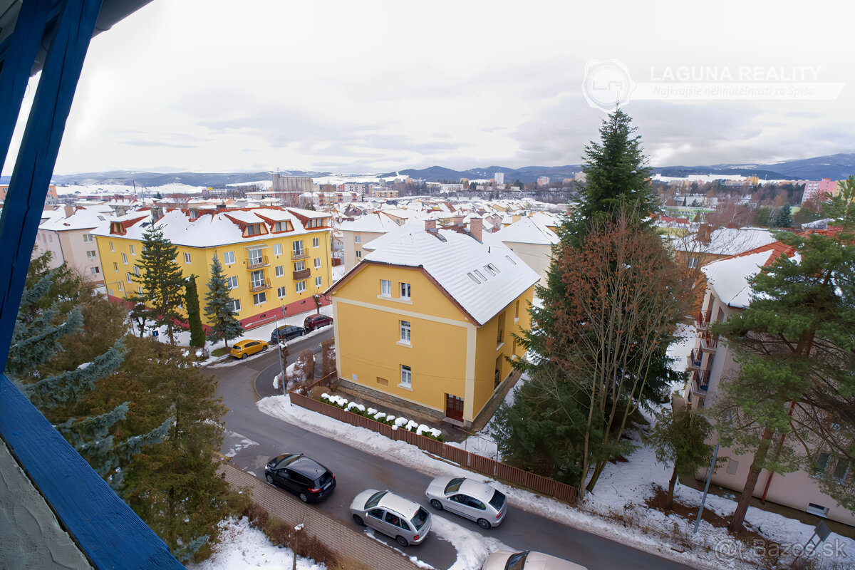 Slnečný byt 2+1 s loggiou v centre, Banícka ul., Sp. N. Ves - 3