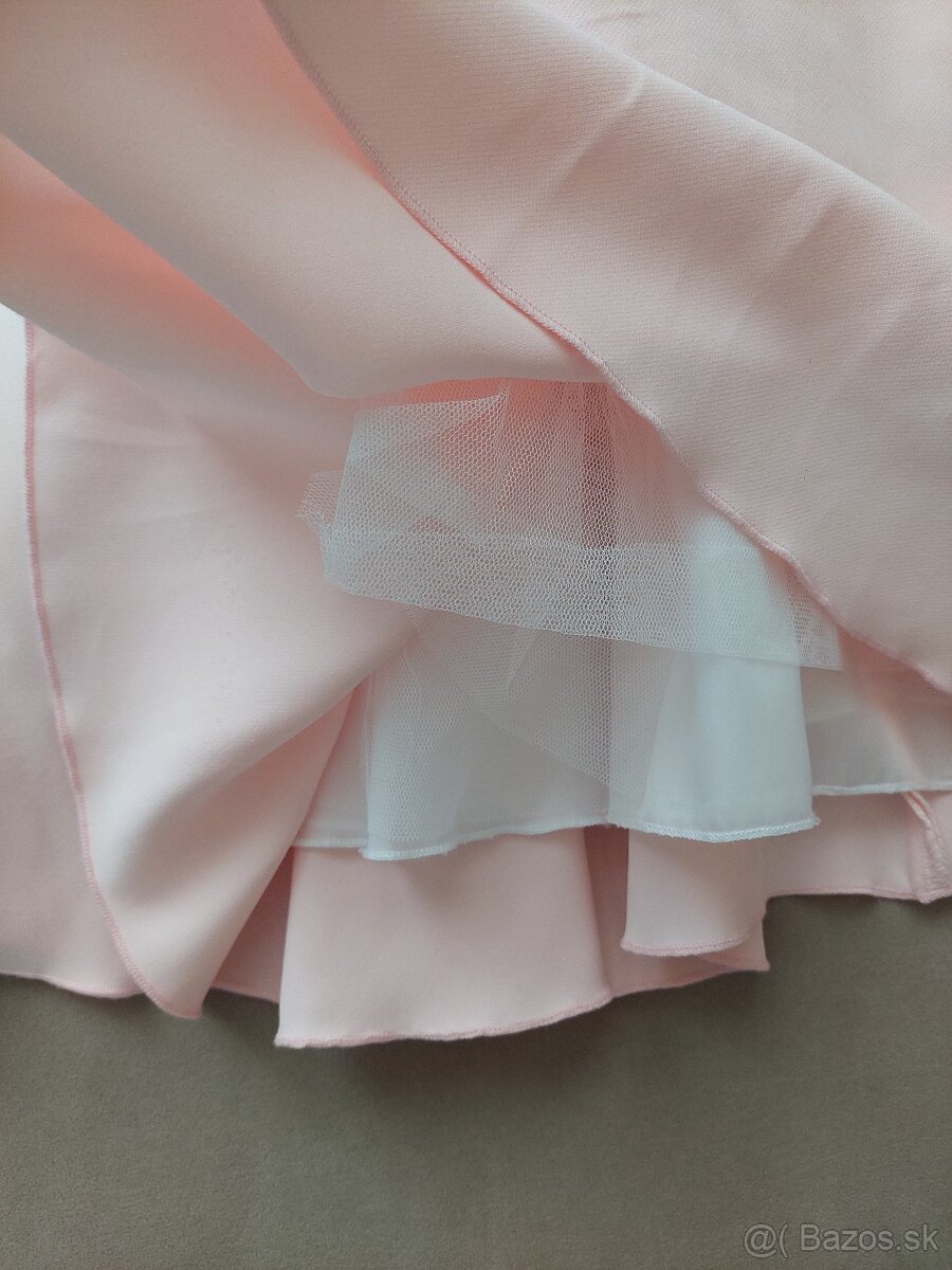 Spoločenské marhuľkové šaty - 3