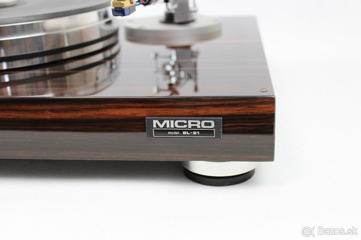 Gramofón MICRO SEIKI BL-91 + SAEC WE-308 - 3