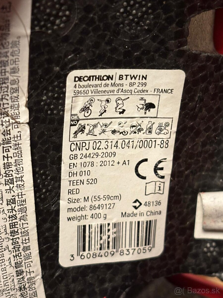 Cyklistická prilba Teen 520 - 3