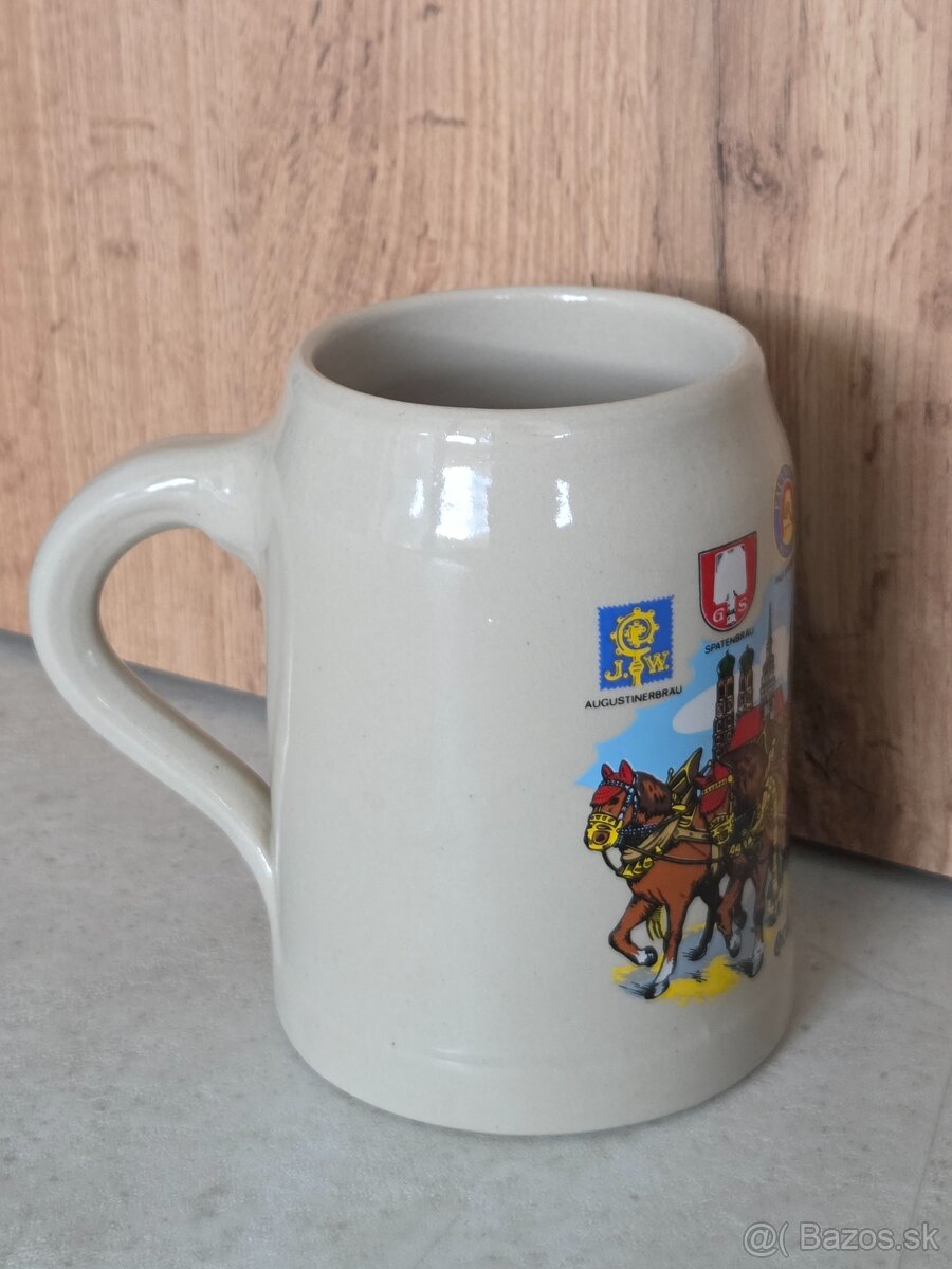 pivný krígel Oktoberfest 1991 - 3