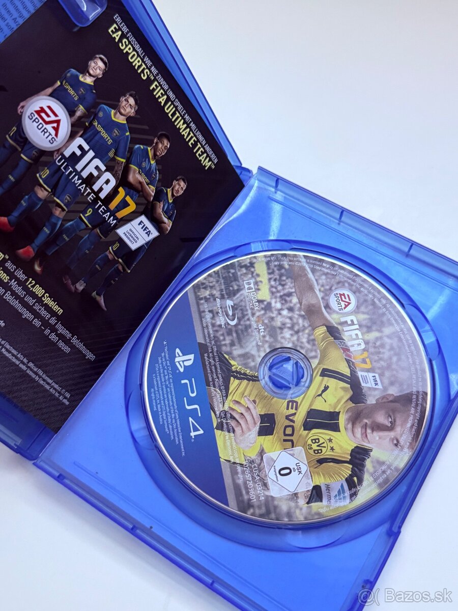 PS4 dualshock + FIFA 17 - 3