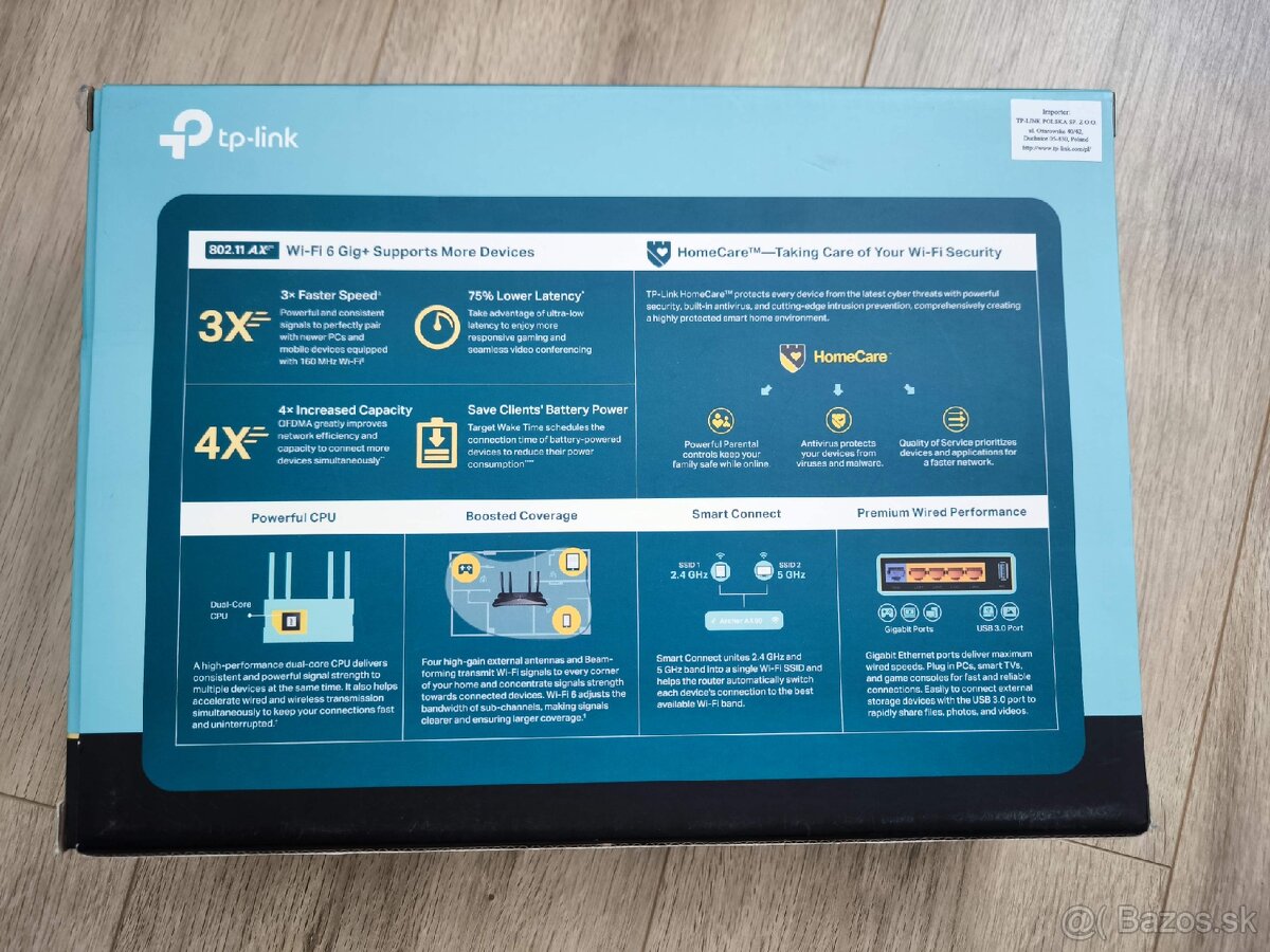 TP-Link Archer AX50 WiFi router wi-fi - 3