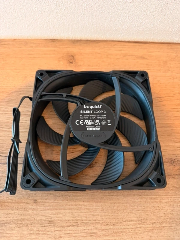 3x Tichý PC ventilátor Be Quiet 140mm - 3