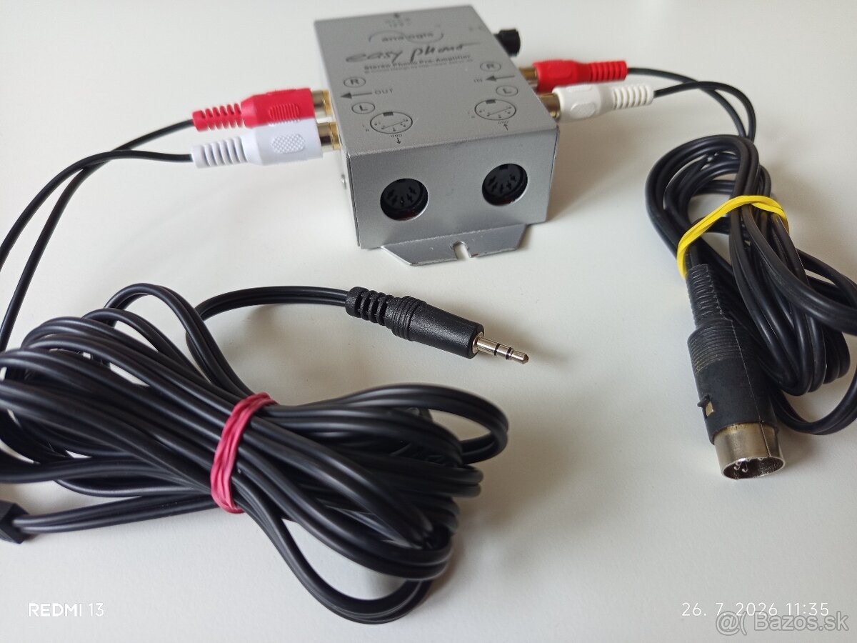 TESLA NC420+predzosilňovač easy phono. - 3