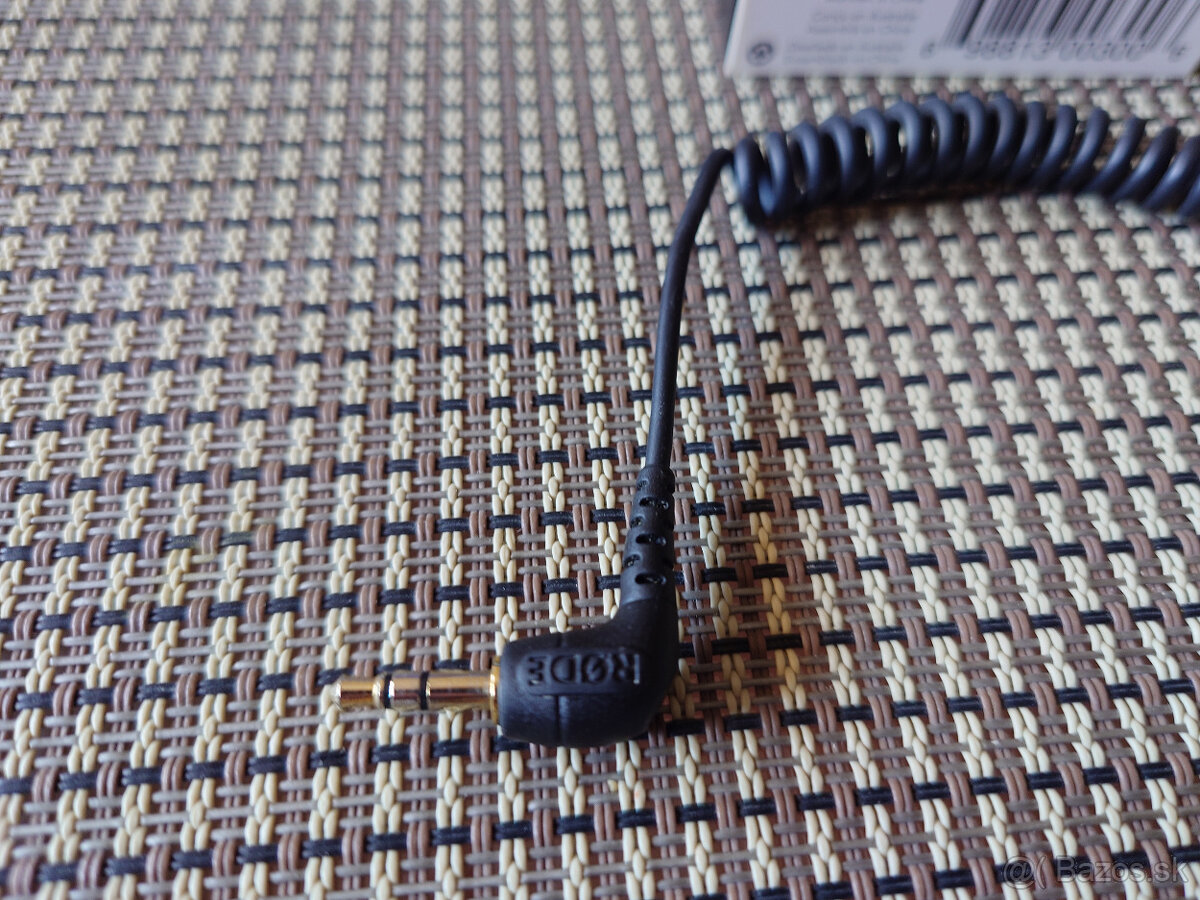 Pozlátený 3.5mm kábel Rode - 3
