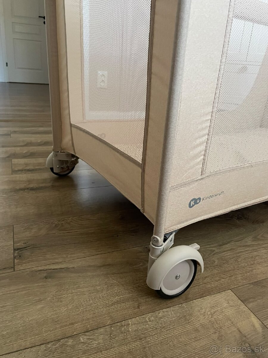Cestovná postieľka KINDERKRAFT JOY 2 Beige - 3