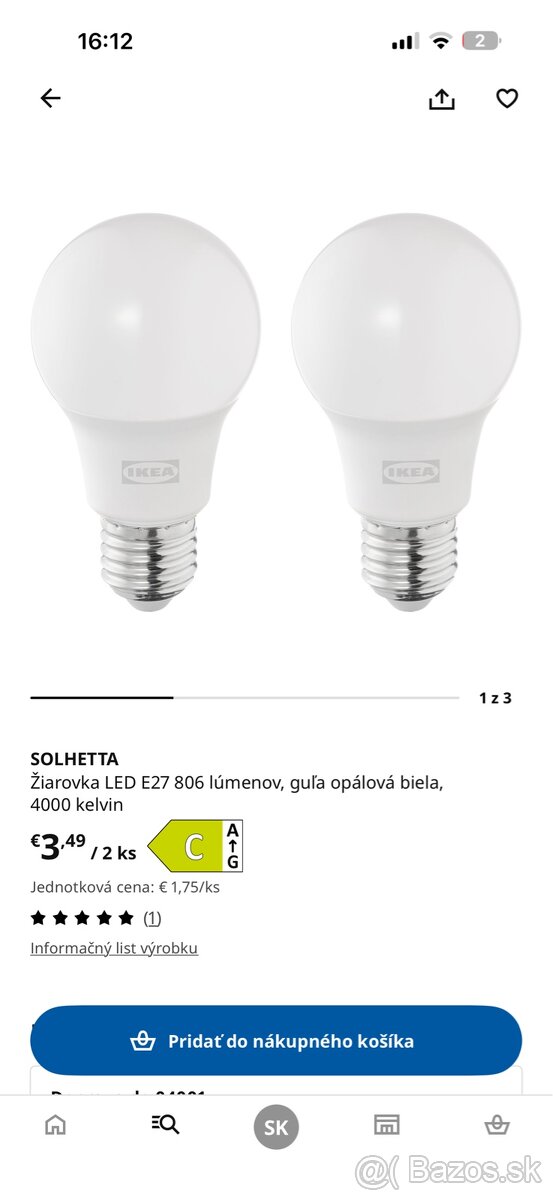 Ikea uplne nove ziarovky - 3