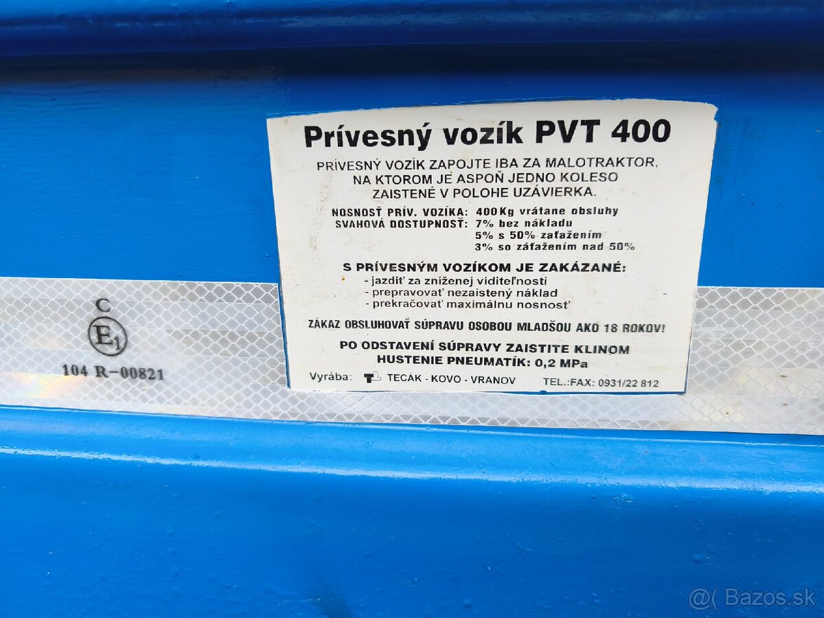 Vlečka Agzat pvt 400 - 3