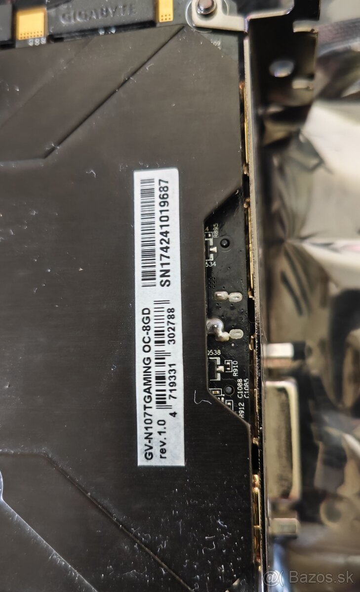 GIGABYTE GeForce GTX 1070 Ti Gaming OC - 3