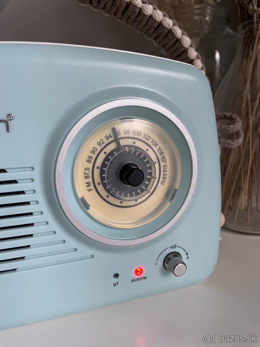 Retro bluetooth bezdrôtové rádio Madison - 3