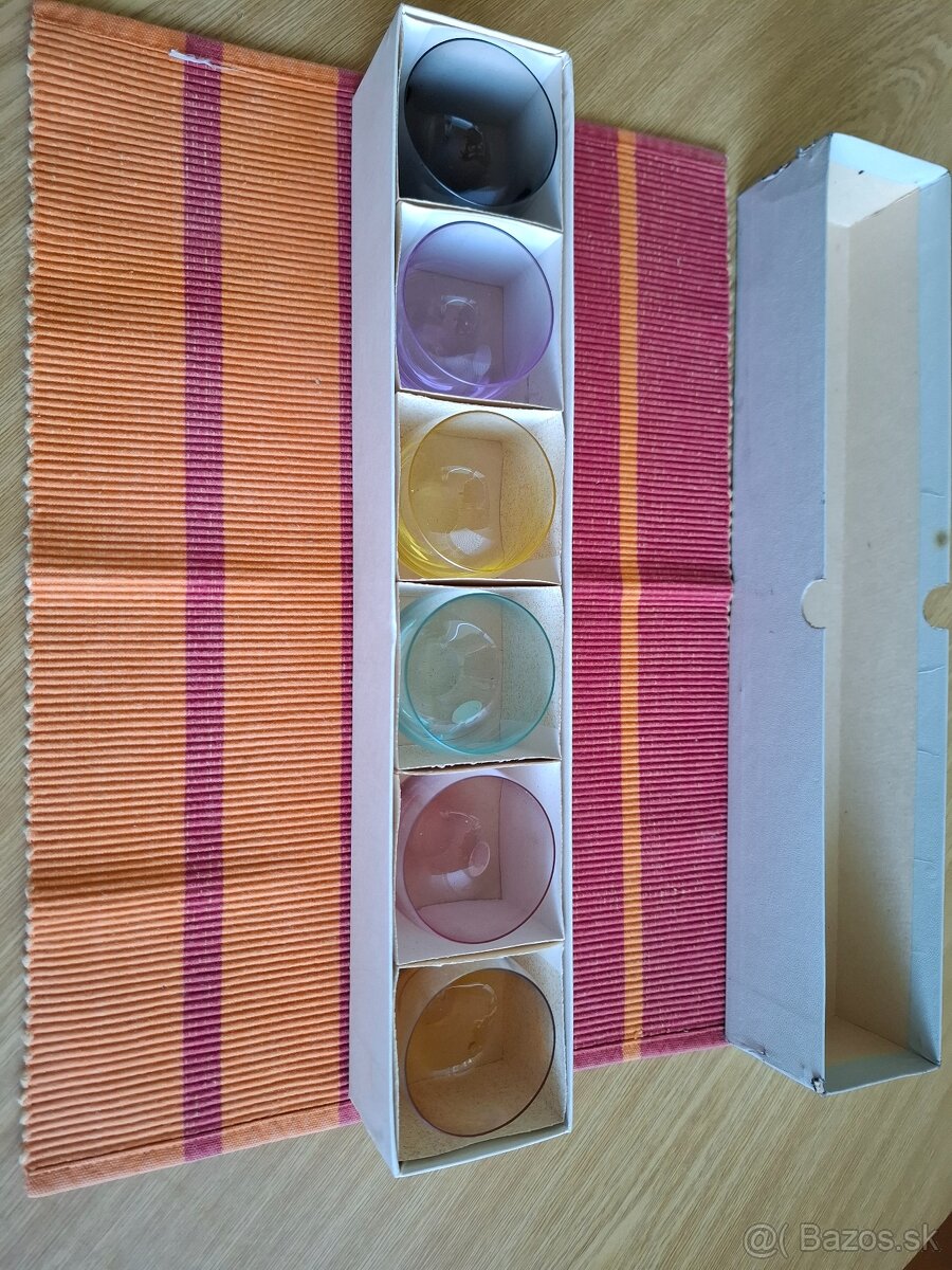 Farebné poháre Moser - 3