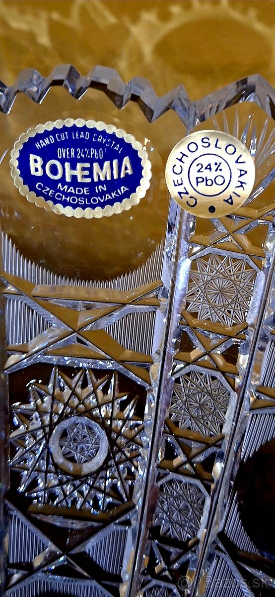 Krištáľová brúsená misa Bohemia Crystal 40cm - 3