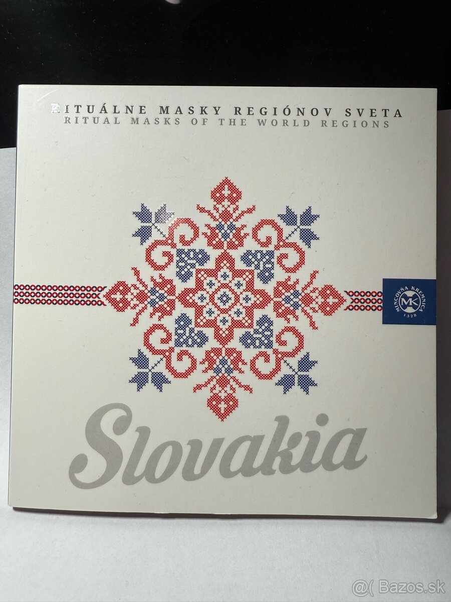 Strieborna medaila Rituálne masky Slovensko - 3