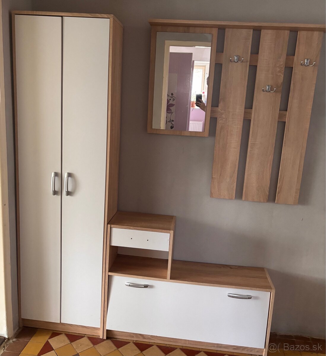 Skriňa do predsiene+komoda - 3