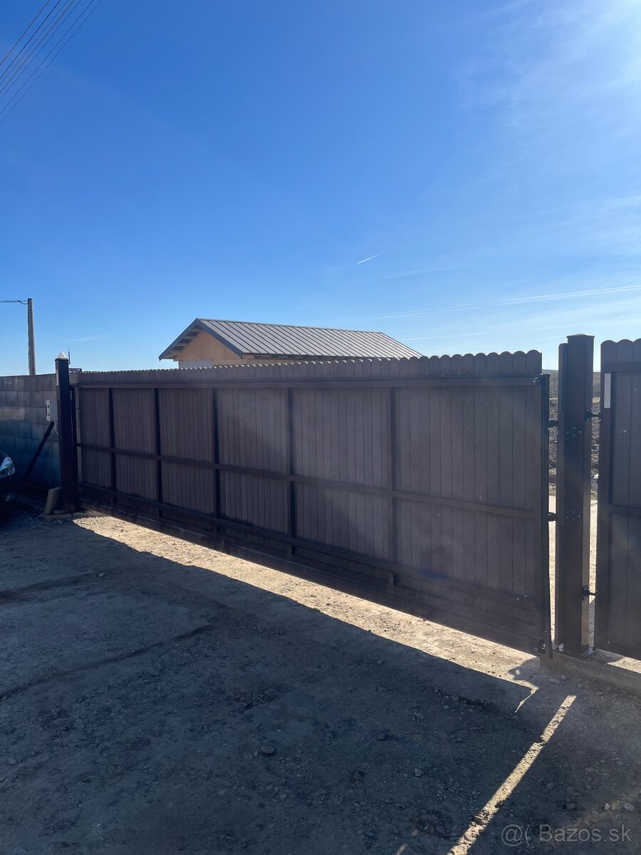 Posuvná brána samonostná - 3