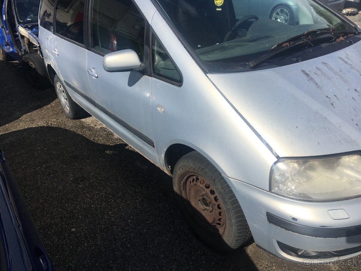 Rozpredám na diely VW Sharan 1.9TDI 85kw AUY M6… - 3