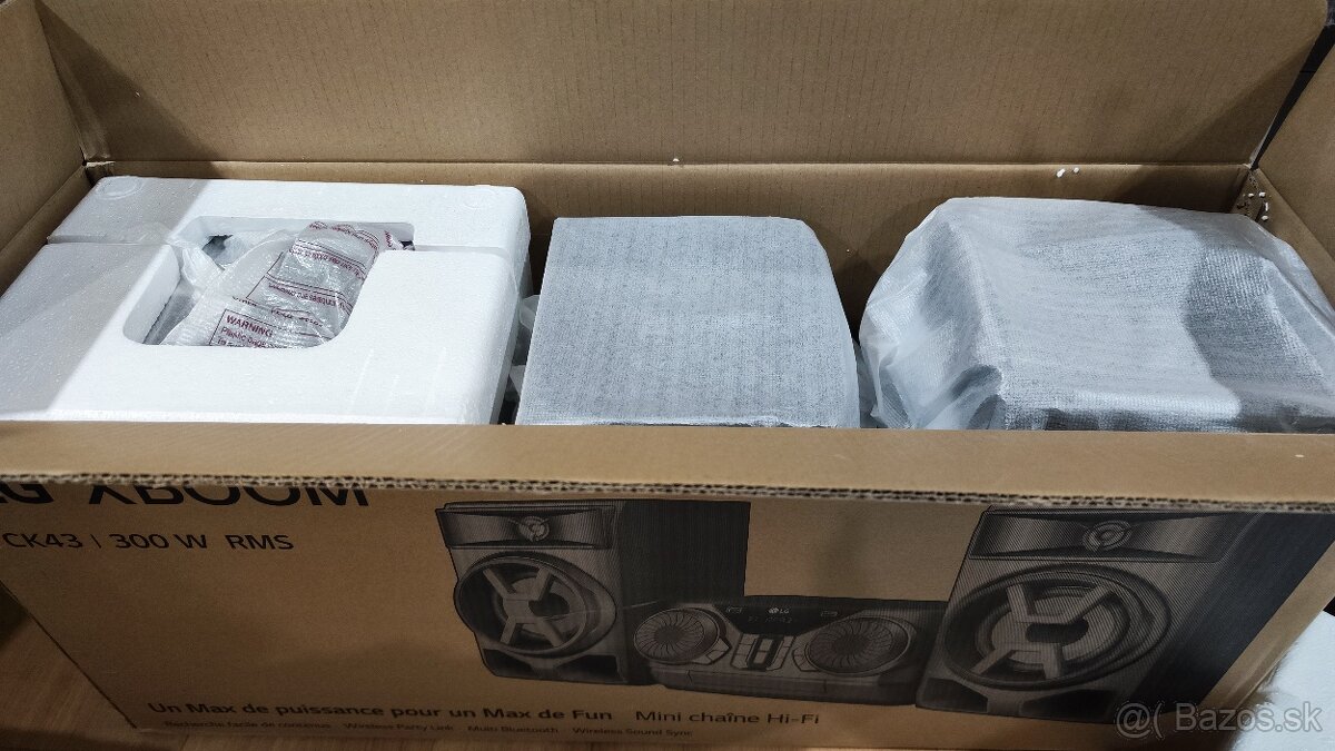 LG XBOOM CK 43 Audiosystém - 3