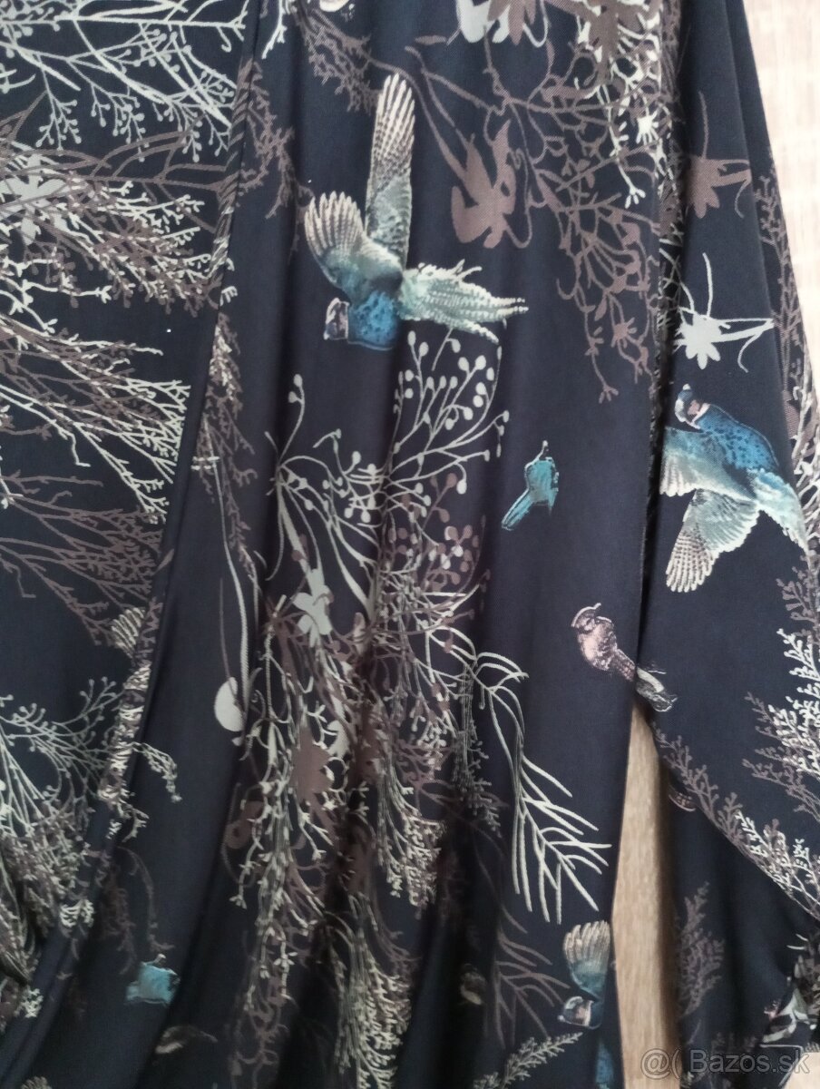 Dámske elegantné šaty dlhý rukav M/L - 3